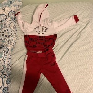 True religion baby boy sweat suit